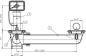 Preview: Ablaufverbindung DN40x6/4" mit 2 Ventilen HL24U-6/4